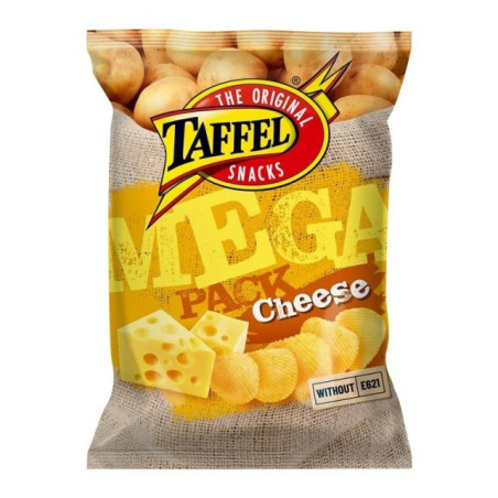 Bulvių traškučiai TAFFEL MEGA PACK sūrio skonio, 250 g