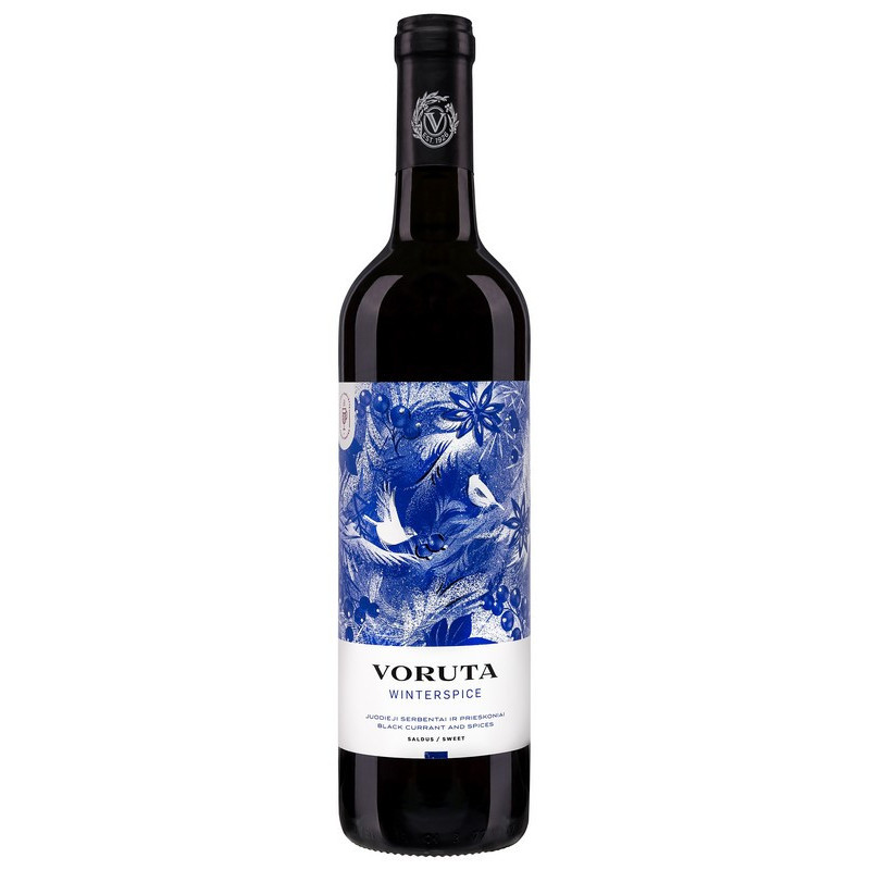 Juodųjų serbentų vyno gėrimas VORUTA Winterspice, 8,5%, 0,75l