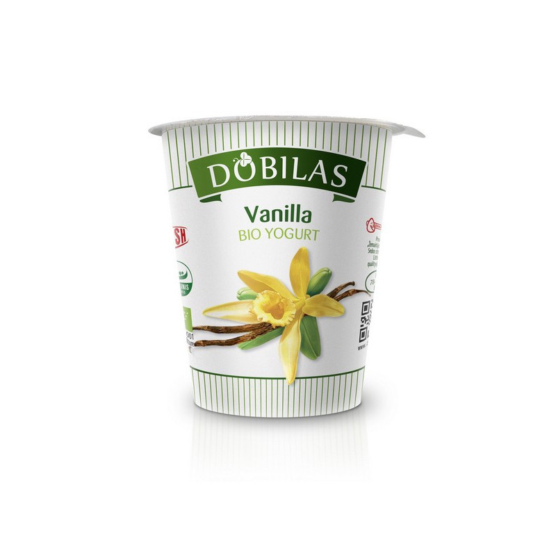 EKO jogurtas su vanile DOBILAS, 300 g