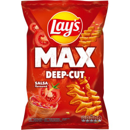 Bulvių traškučiai LAYS MAX salsos padažo skonio, 120 g