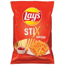 Bulvių traškučiai LAYS kečupo skonio, 130 g