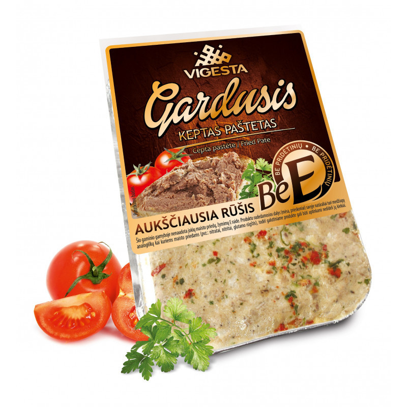 Keptas "Gardusis" paštetas be jokių E, 350 g