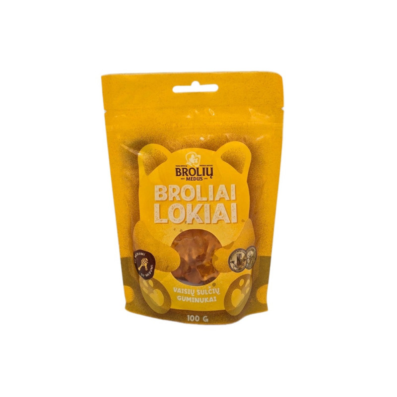 Medaus guminukai, 100 g