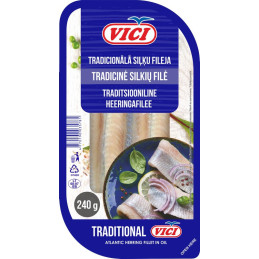 Tradicinė silkių filė, 240 g