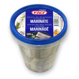 Silkių filė gab. su marin. svog. marinate VIČI, 500 g