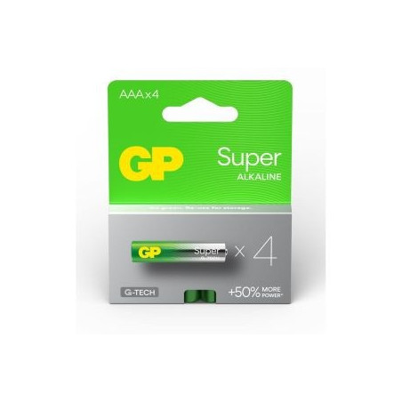 Baterija GP SUPER, LR03, AAA, UE4, 1 vnt