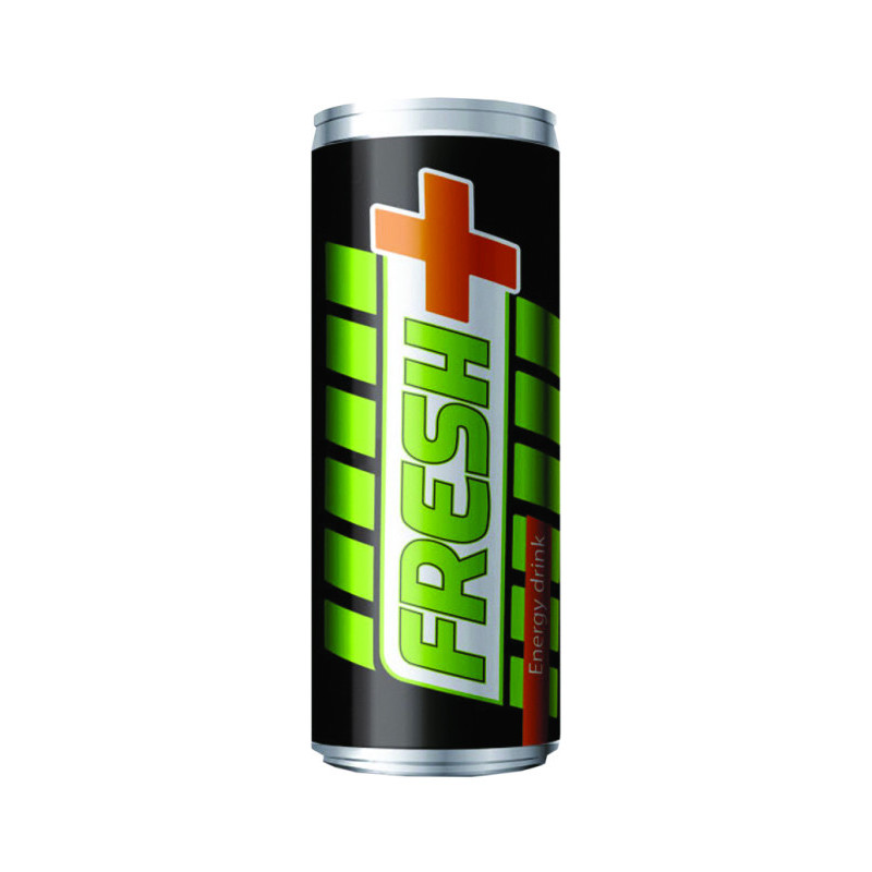 Energinis gėrimas FRESH +, gazuotas, 500 ml
