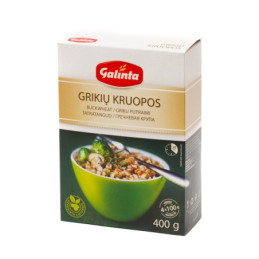 Grikių kruopos GALINTA, 4x100 g