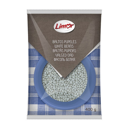 Baltos pupelės LIMOR, 0.4 kg