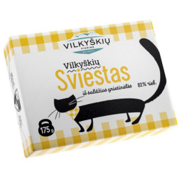 Sviestas VILKYŠKIŲ, 82% rieb., 175 g