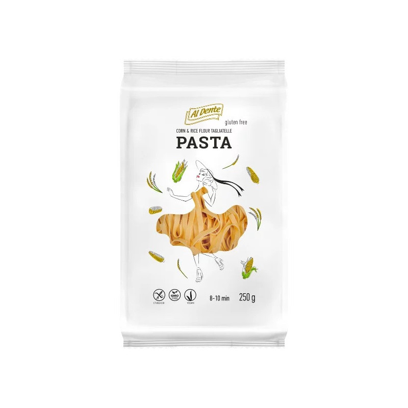 Makaronai AL DENTE be glitimo, lizdeliai, 250 g