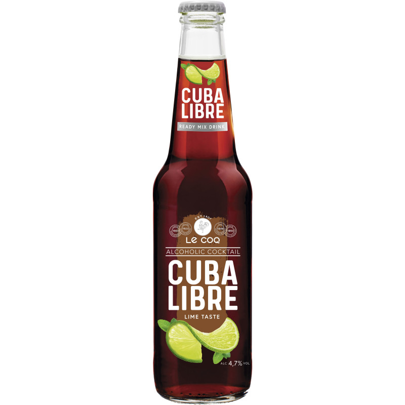 Alkoholinis kokteilis ,,Cocktail Cuba Libre" 4,7% , 0.33l