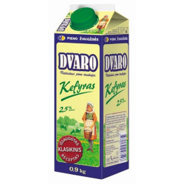 Kefyras DVARO, 2,5% rieb., T-REX su kamšt., 900 g