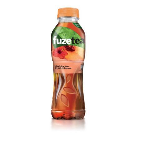 Šalta arbata FUZE TEA, persikų ir kinrožės skonio, 500 ml
