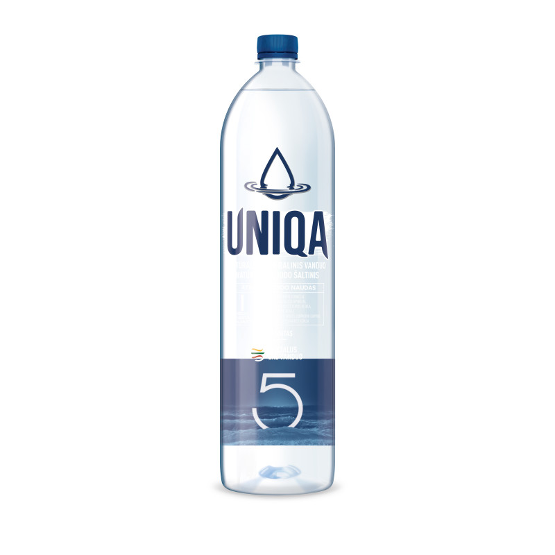 Negaz. nat. mineralinis vanduo UNIQA, 1.5 l