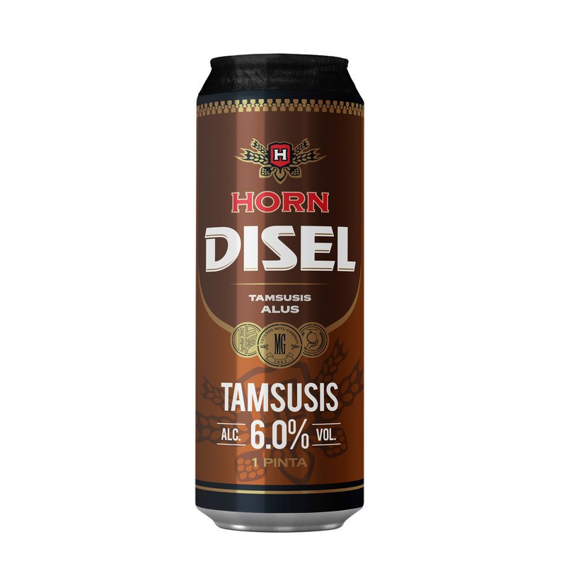 Alus HORN DISEL tamsusis, 6 %, 568 ml