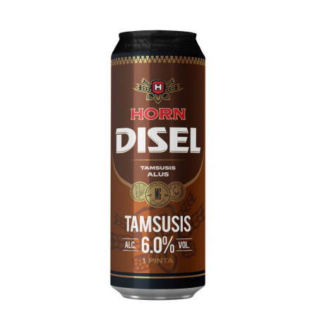 Alus HORN DISEL tamsusis, 6 %, 568 ml