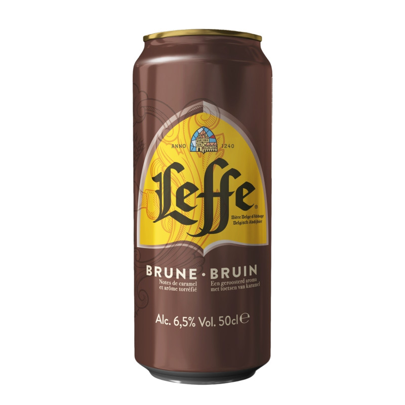 Alus LEFFE BRUNE, tamsus, 6,5 %, 500 ml