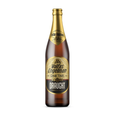 Alus VOLFAS ENGELMAN RINKTINS DRAUGHT, švies., 5,2 %, 568 ml