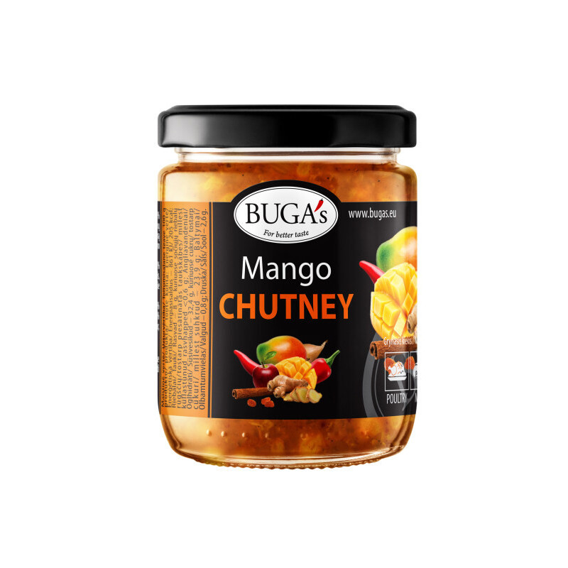 Mango čatnis BUGA's, 170 g