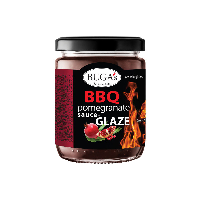 Granatų glazūra BUGA's, Barbekiu, 190 g