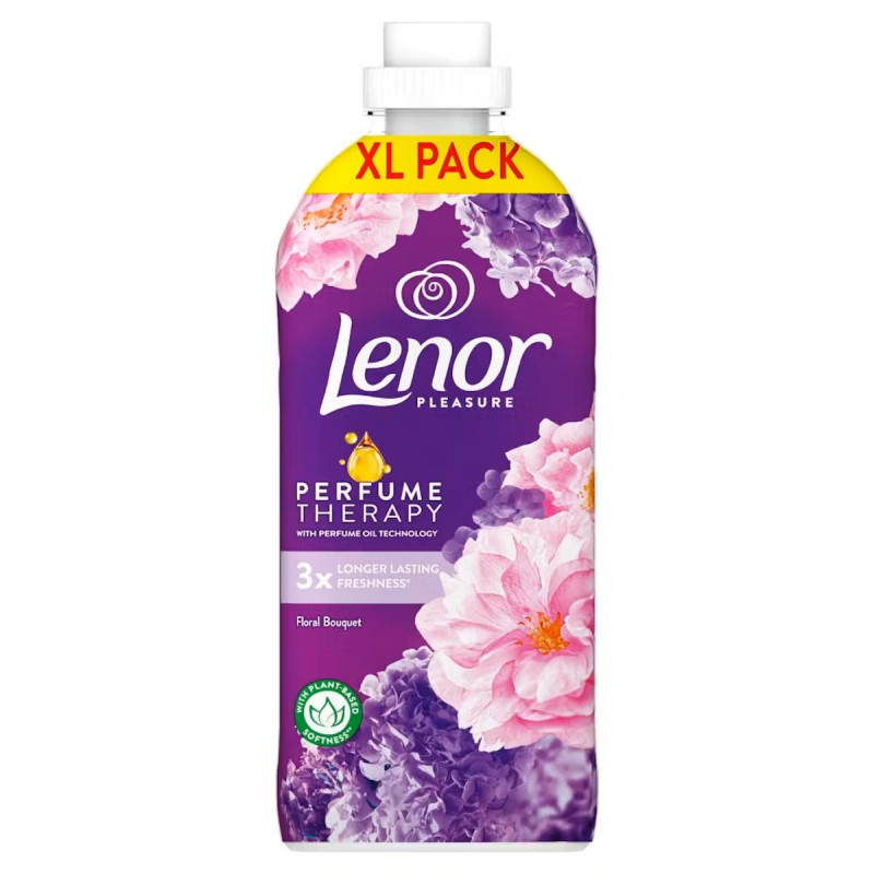 Audinių minkštiklis LENOR FLORAL BOUQUET & NOTE OF MUSK,  48 skalb., 1,2 l