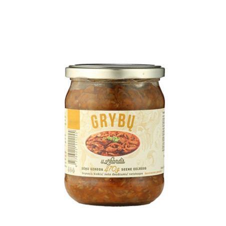 Grybų užkandis SKANOVĖ, 470 g