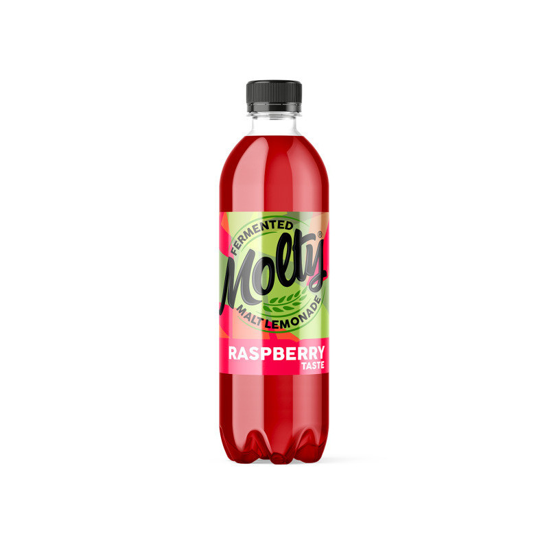 Fermentuotas gėrimas MOLTY, aviečių sk., PET, 500 ml