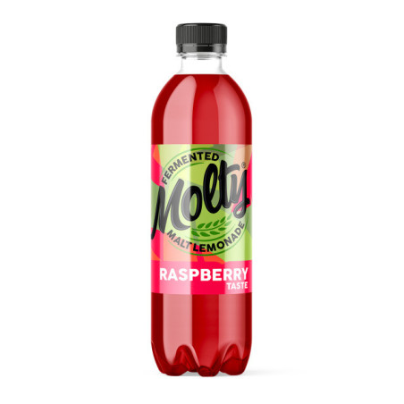 Fermentuotas gėrimas MOLTY, aviečių sk., PET, 500 ml