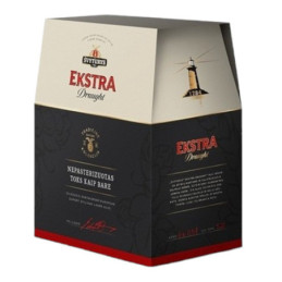 Alus ŠVYTURYS EKSTRA DRAUGHT, 5.2 %, 6 x 0.5 l