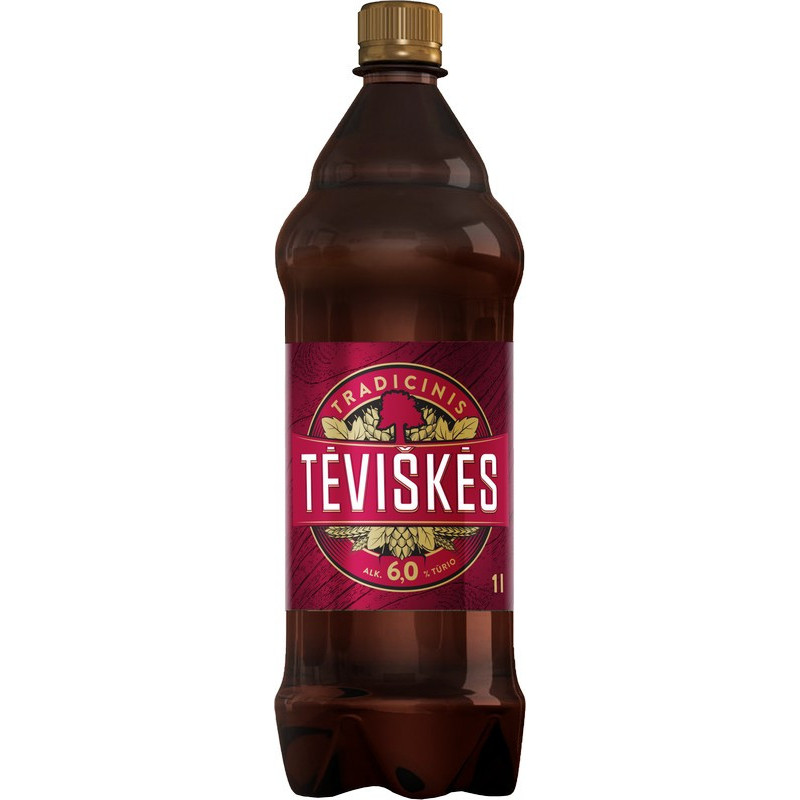 Alus TĖVIŠKĖS TRADICINIS, 6 %, 1 l