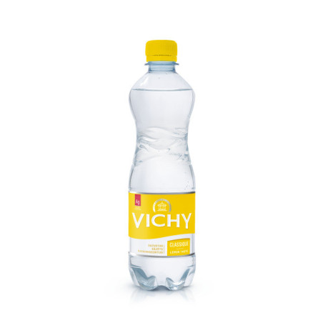 Aromatiz. stalo vanduo, citrinų skonio VICHY, 500 ml