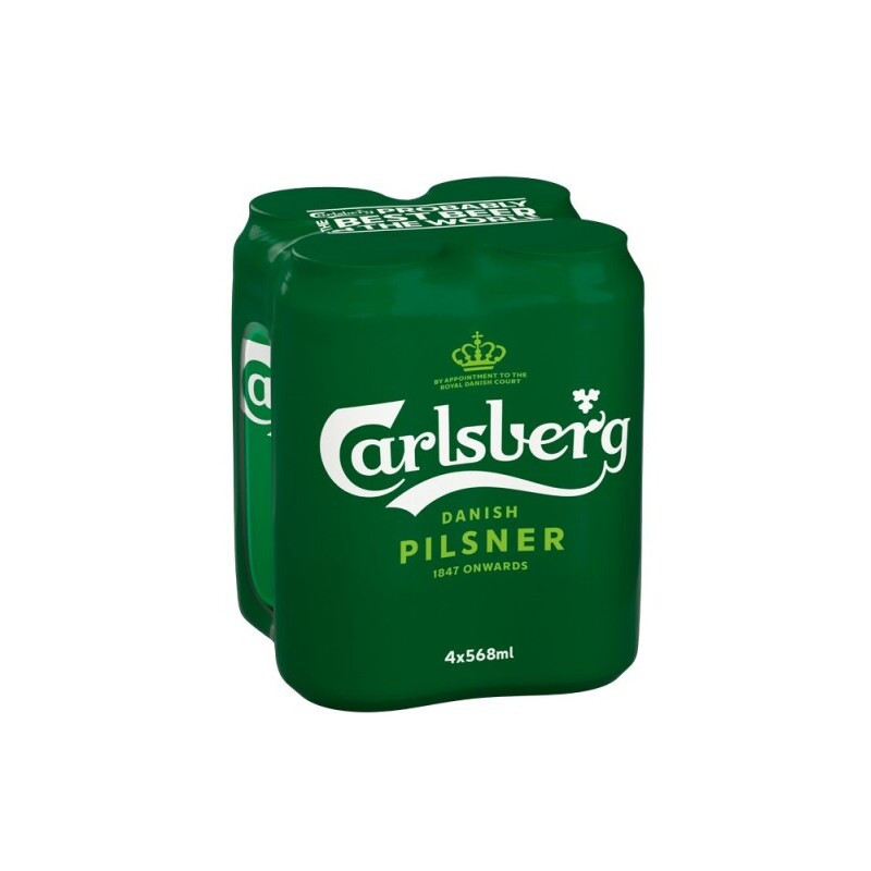 Alus CARLSBERG, 5 %, 4 x 568 ml