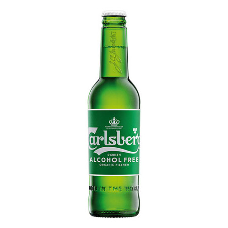 Nealkoholinis alus CARLSBERG ORGANIC, 0,5 %, 330 ml