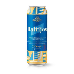 Alus ŠVYTURYS BALTIJOS, šviesus, 5,8 %, 568 ml