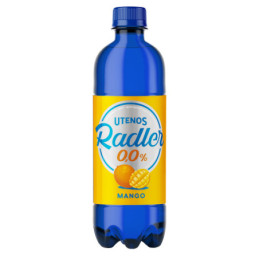 Nealk. alaus kokteilis UTENOS RADLER MANGO, 0,0 %, 500 ml