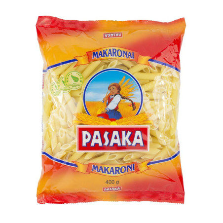 Makaronai PASAKA, vamzdeliai, 400 g