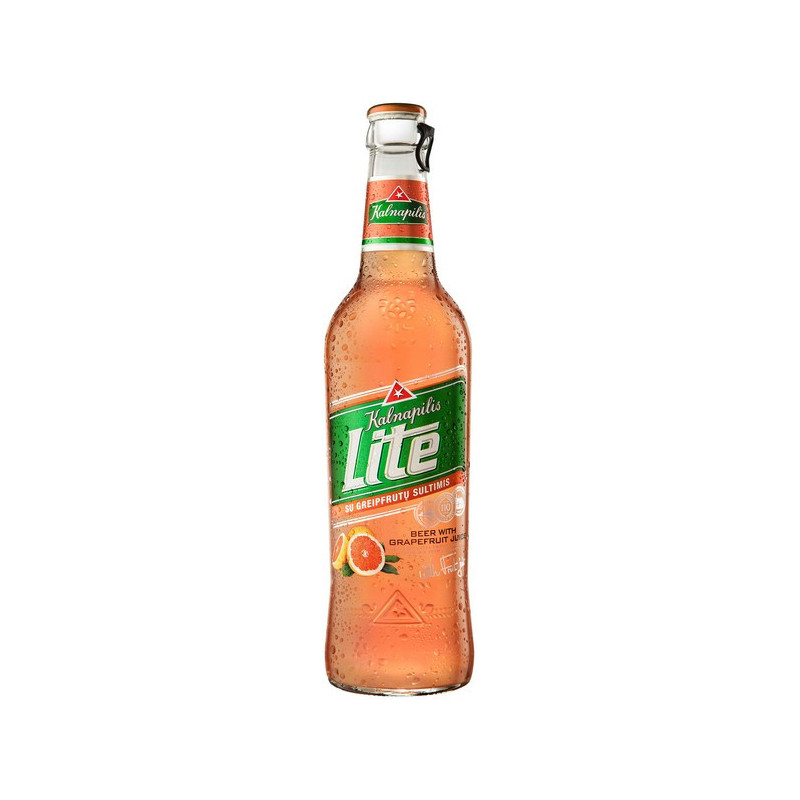 Alus KALNAPILIS LITE, GRAPEFRUIT, 4 %, 0.5 l