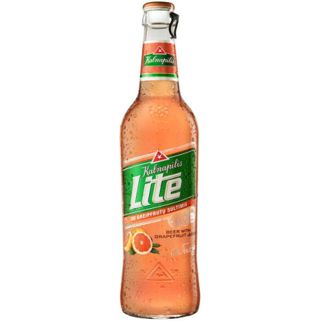 Alus KALNAPILIS LITE, GRAPEFRUIT, 4 %, 0.5 l