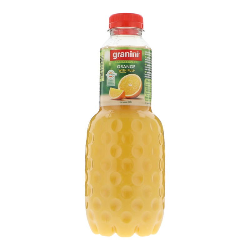 Sultys GRANINI apelsinų su minkštimu, 1 l