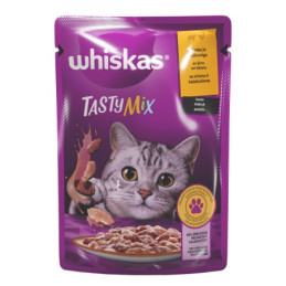 Konserv. kačių ėdalas WHISKAS ėrienos, kalakut. sk., 85 g