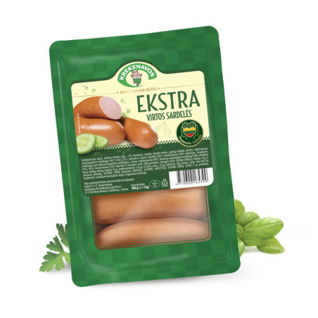 Virtos sardelės KREKENAVOS, EKSTRA, dujose,a.r.,700 g