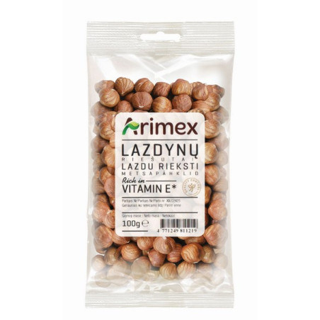 Lazdynų riešutai ARIMEX, 100 g