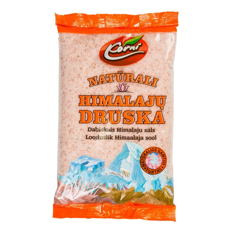 Smulki kristalinė druska HIMALAJAI, 500 g