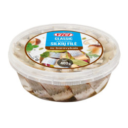 Silkių filė VIČI su baravykais, gab., 480 g