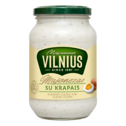 Majonezas VILNIUS su krapais, 35% rieb., 475 ml