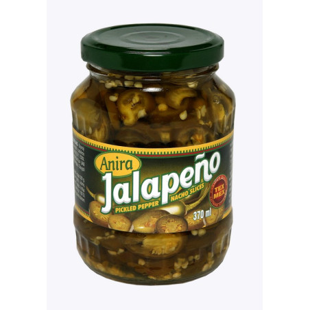 Aitriųjų paprikų griežinėliai JALAPENO ANIRA, 350 g