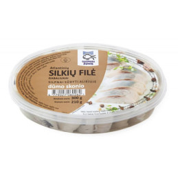 Silkių filės gabaliukai aliejuje, dūmo sk., 300 g