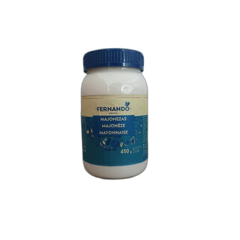 Majonezas FERNANDO, 19% rieb., 450 g