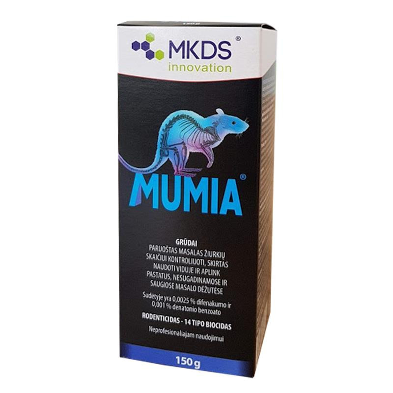 Grūdai graužikams Mkds Mumia, 150 g Grūdai graužikams Mkds Mumia, 150 g